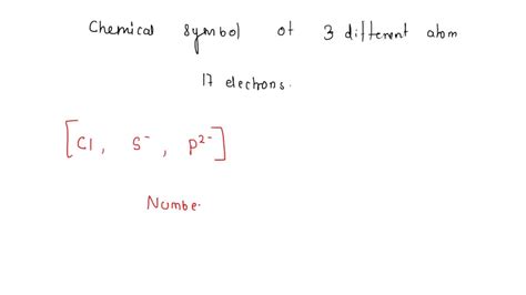 atoms with 17 electrons.
